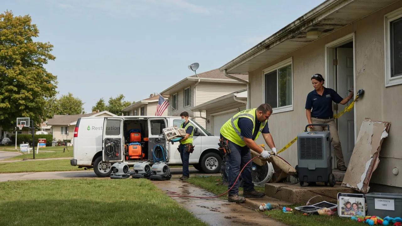 Water Damage Restoration in Keller, VA near me